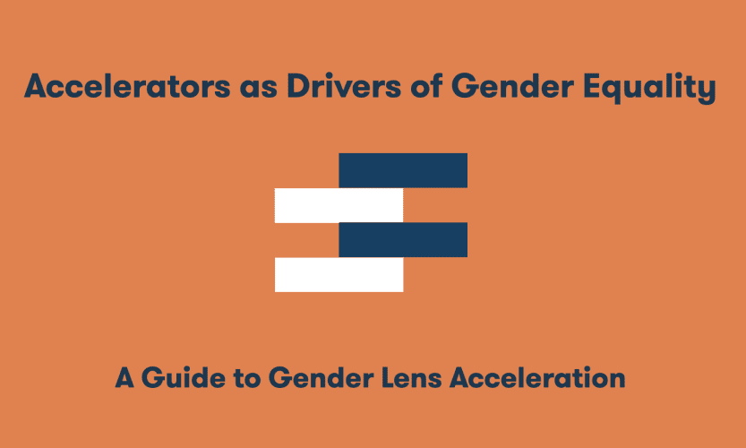 Accelerators as drivers of Gender Equality
